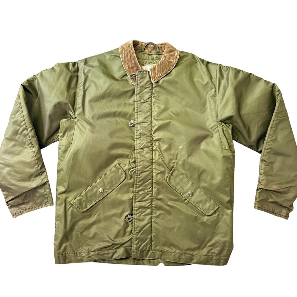 Vtg Alpha Industries Extreme Cold Weather Impermeable Military Jacket Medium